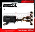 exhaust muffler DOMINATOR HP3 LOW LEVEL fits to Suzuki GSXR 600 K8 K9 L0 2008  2010 5