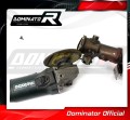 exhaust muffler DOMINATOR HP3 BLACK LOW LEVEL fits to Suzuki GSXR 750 K8 K9 L0 2008  2010 6