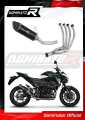 kompletny układ wydechowy z tłumikiem DOMINATOR Full System HP8 CZARNY pasujący do motocykla Kawasaki Z800 2013 - 2016