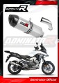 exhaust muffler DOMINATOR HP1 fits to Honda VFR 800 X Crossrunner 2015  2021