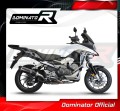 wydech tłumik DOMINATOR HP1 CZARNY pasujący do motocykla Honda VFR 800 X Crossrunner 2015 - 2021 3