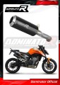 exhaust muffler DOMINATOR GP BLACK fits to KTM 790 Duke 2018  2023