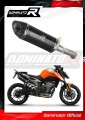exhaust muffler DOMINATOR HP8 BLACK fits to KTM 790 Duke 2018  2023