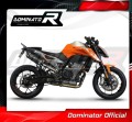 exhaust muffler DOMINATOR HP8 BLACK fits to KTM 790 Duke 2018  2023 4