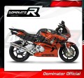 exhaust muffler DOMINATOR ROUND fits to Honda CBR 600 F2 / F3 1991  1998 4