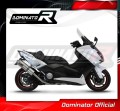 kompletny układ wydechowy z tłumikiem DOMINATOR Full System Owalny pasujący do motocykla Yamaha XP 530 T-MAX 2012 - 2016 4