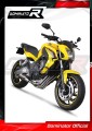 complete exhaust system with muffler DOMINATOR Full System GP fits to Honda CB 650 F 2014  2018