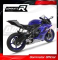 wydech tłumik DOMINATOR Tytanowy GP3 pasujący do motocykla YZF R6 2017 - 2023 3