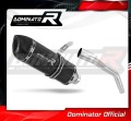 wydech tłumik DOMINATOR HP1 CZARNY pasujący do motocykla Triumph TIGER 800 XC XR 2015 - 2017 2
