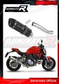 wydech tłumik DOMINATOR HP1 CZARNY pasujący do motocykla Ducati MONSTER 821 2018 - 2021