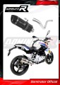 exhaust muffler DOMINATOR HP1 BLACK fits to BMW G310R 2016  2022