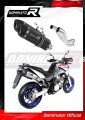 exhaust muffler DOMINATOR HP1 BLACK fits to Aprilia Pegaso 650 Strada 2007  2010
