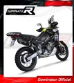 complete exhaust system with muffler DOMINATOR Full System HP6 BLACK fits to Aprilia Tuareg 660 2021  2023