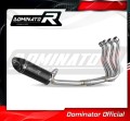 kompletny układ wydechowy z tłumikiem DOMINATOR Full System HP8 CZARNY pasujący do motocykla Suzuki GSX-S 1000 / F 2015 - 2020 2