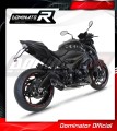 kompletny układ wydechowy z tłumikiem DOMINATOR Full System HP8 CZARNY pasujący do motocykla Suzuki GSX-S 1000 / F 2015 - 2020 3