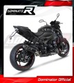 complete exhaust system with muffler DOMINATOR Full System HP8 BLACK fits to Suzuki GSXS 1000 / F 2015  2020 3