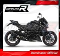 complete exhaust system with muffler DOMINATOR Full System HP8 BLACK fits to Suzuki GSXS 1000 / F 2015  2020 4