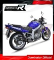 complete exhaust system with muffler DOMINATOR Full System GP1 BLACK fits to Suzuki GS 500E 1989  2009 3