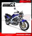 kompletny układ wydechowy z tłumikiem DOMINATOR Full System GP1 CZARNY pasujący do motocykla Suzuki GS 500E 1989 - 2009 5