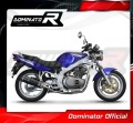 complete exhaust system with muffler DOMINATOR Full System HP1 BLACK fits to Suzuki GS 500E 1989  2009 4
