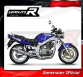 complete exhaust system with muffler DOMINATOR Full System ROUND fits to Suzuki GS 500F 2004  2014 4