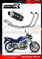 kompletny układ wydechowy z tłumikiem DOMINATOR Full System GP1 CZARNY pasujący do motocykla Suzuki GS 500F 2004 - 2014