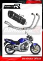 complete exhaust system with muffler DOMINATOR Full System HP1 BLACK fits to Suzuki GS 500F 2004  2014