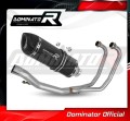 kompletny układ wydechowy z tłumikiem DOMINATOR Full System HP1 CZARNY pasujący do motocykla Suzuki GS 500F 2004 - 2014 2