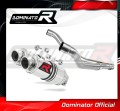 exhaust muffler DOMINATOR GP1 fits to Yamaha TDM 850 1996  2001 2