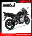 kompletny układ wydechowy z tłumikiem DOMINATOR Full System HP1 CZARNY pasujący do motocykla Suzuki GSF 1250 N / S BANDIT 2007 - 2016 3