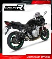 wydech tłumik DOMINATOR HP1 CZARNY pasujący do motocykla Suzuki GSF 650 BANDIT N / S 2007 - 2016 3