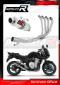 complete exhaust system with muffler DOMINATOR Full System GP1 fits to Suzuki GSF 650 BANDIT N / S 2007  2016
