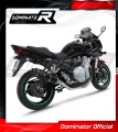 kompletny układ wydechowy z tłumikiem DOMINATOR Full System HP1 CZARNY pasujący do motocykla Suzuki GSF 650 BANDIT N / S 2007 - 2016 3