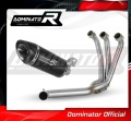 complete exhaust system with muffler DOMINATOR Full System HP8 BLACK fits to Yamaha Tracer 9 / GT 2021  2023 2