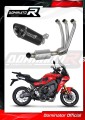 complete exhaust system with muffler DOMINATOR Full System HP8 BLACK EX fits to Yamaha Tracer 9 / GT 2021  2023