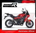 complete exhaust system with muffler DOMINATOR Full System titanium HP8 fits to Yamaha Tracer 9 / GT 2021  2023 5