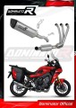 complete exhaust system with muffler DOMINATOR Full System titanium HP6 EX fits to Yamaha Tracer 9 / GT 2021  2023