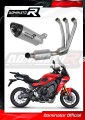 complete exhaust system with muffler DOMINATOR Full System titanium HP8 EX fits to Yamaha Tracer 9 / GT 2021  2023