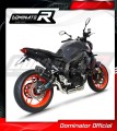 MT-09 2021 - 2022 EXHAUST Yamaha Full System EX Muffler Auspuff Sportauspuff Silencer Echappement Silencieux Scarico Scarichi Escape Collector Manifold Wydech Tłumik HP5 BLACK DOMINATOR 2