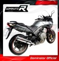exhaust muffler DOMINATOR ROUND fits to Honda CBF 600 2008  2013 3