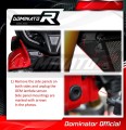 Yamaha Tracer 9 / GT 2021 - 2022 EXHAUST Collector Manifold Full System EX Muffler Auspuff Sportauspuff Silencer Echappement Silencieux Scarico Scarichi Escape Wydech Tłumik HP8 BLACK Dominator Exhaust System 9