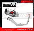 complete exhaust system with muffler DOMINATOR Full System GP fits to Yamaha YZF R125 2021  2023 2