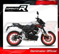 Yamaha MT 125 2021 - 2022 EXHAUST Collector Manifold Full System Muffler Auspuff Sportauspuff Silencer Echappement Silencieux Scarico Scarichi Escape Wydech Tłumik GP BLACK Dominator Exhaust System 3