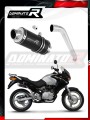 exhaust muffler DOMINATOR GP1 BLACK fits to Honda XL 125 V VARADERO 2001  2006 3