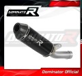 exhaust muffler DOMINATOR HP3 BLACK LOW LEVEL fits to Suzuki GSXR 600 K8 K9 L0 2008  2010 9