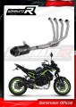 complete exhaust system with muffler DOMINATOR Full System HP3 BLACK fits to Kawasaki Z 900 2020  2024
