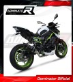 kompletny układ wydechowy z tłumikiem DOMINATOR Full System HP6 CZARNY pasujący do motocykla Kawasaki Z 900 2020 - 2024 3