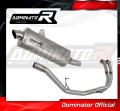 kompletny układ wydechowy z tłumikiem DOMINATOR Full System Tytanowy P7 pasujący do motocykla Benelli TRK 502 X 2018 - 2021 2