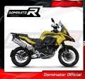 Benelli TRK 502 X 2018 - 2021 EXHAUST Muffler Auspuff Sportauspuff Silencer Echappement Silencieux Scarico Scarichi Escape Wydech Tłumik HP7 Tytan Dominator Exhaust System 3