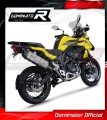 Benelli TRK 502 X 2018 - 2021 EXHAUST Muffler Auspuff Sportauspuff Silencer Echappement Silencieux Scarico Scarichi Escape Wydech Tłumik HP7 Titanium Dominator Exhaust System 4